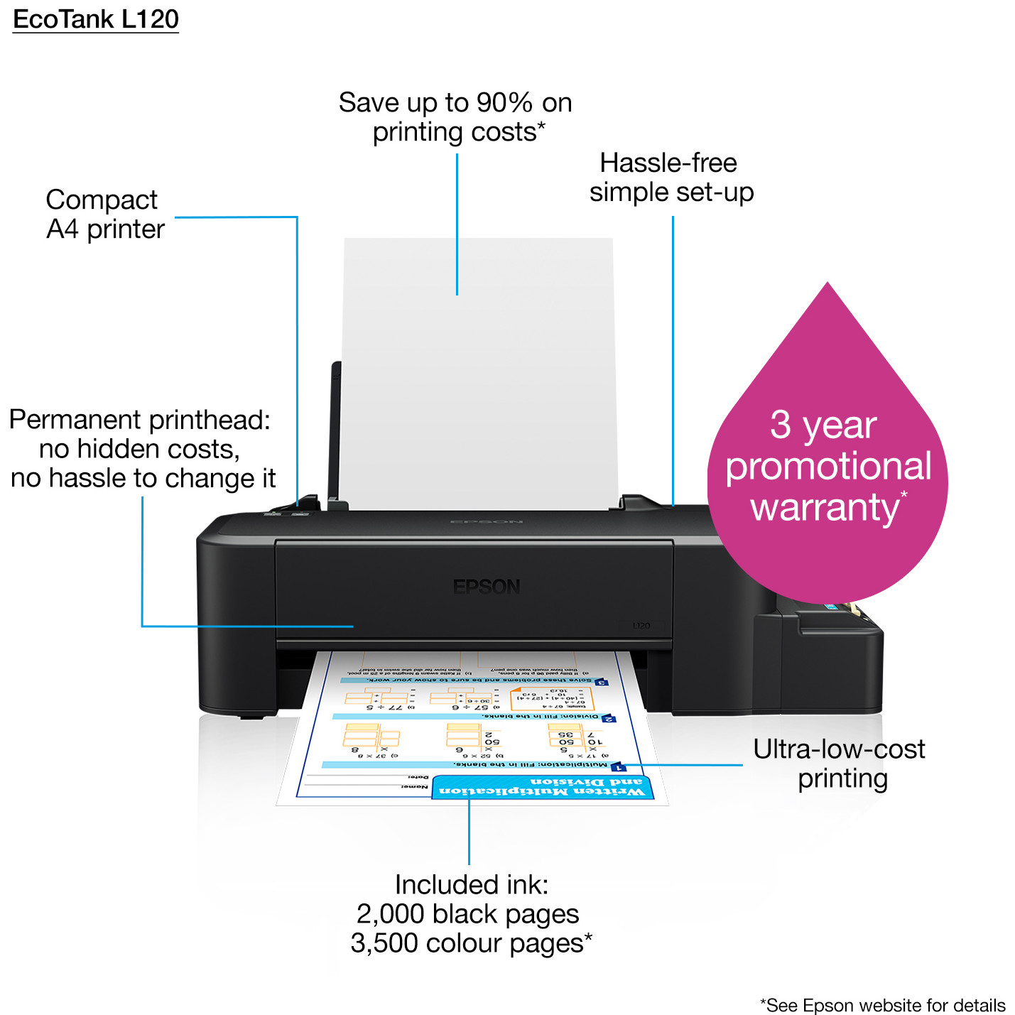 Epson l120 ink discount