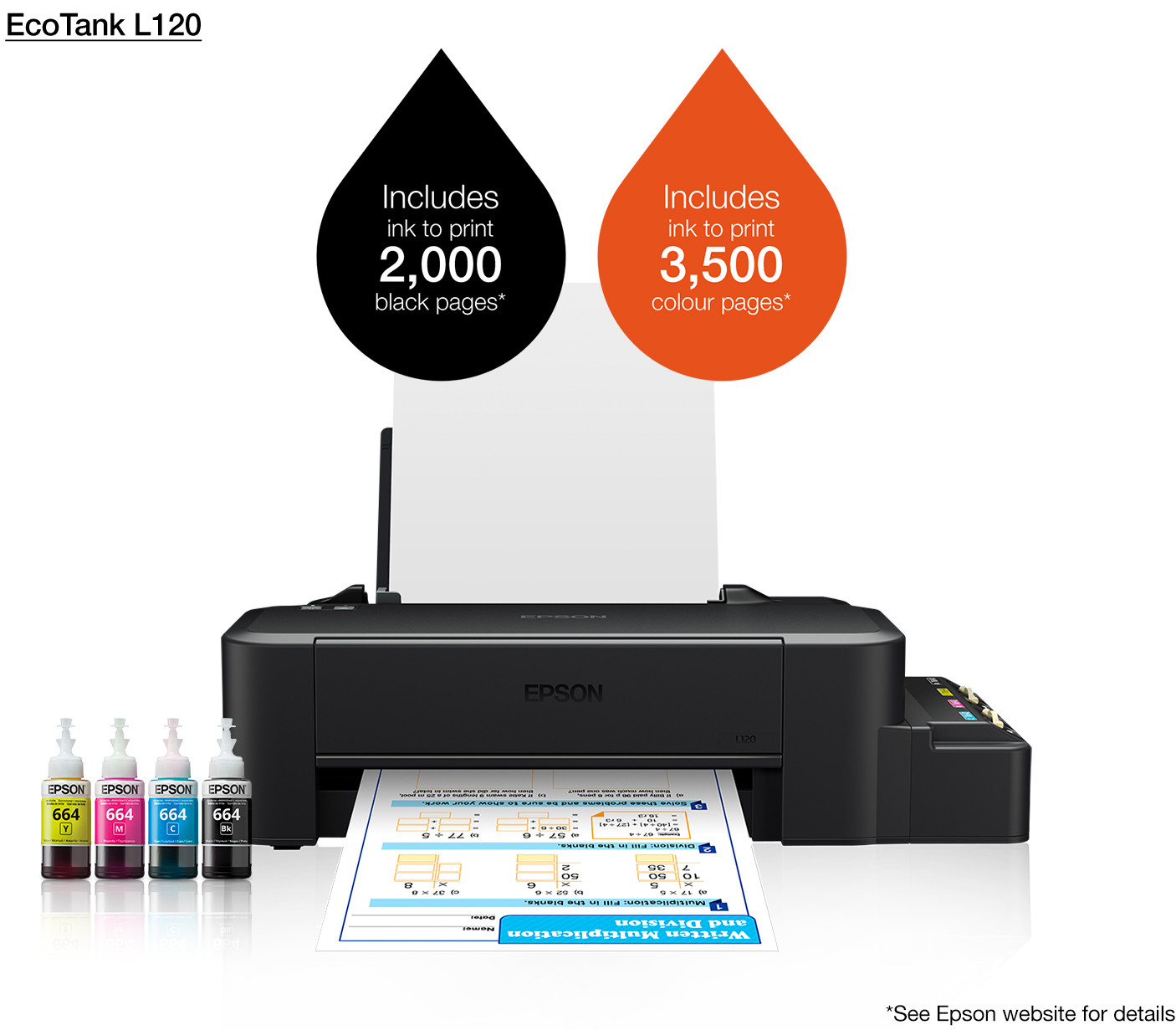 Epson l120 ink discount