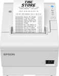 Epson TM-T88VII (151A0): USB, Ethernet, Fixed Interface, PS, UK, White