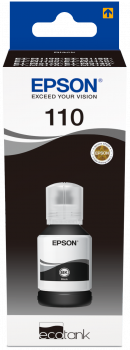 110 EcoTank Pigment black ink bottle