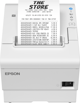 Epson OT-BX88VII (618): Power Supply cover for TM-T88VII, White