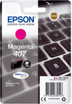 407L Tastatur DURABrite Ultra Single Magenta Tinte