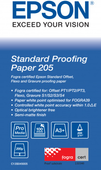 Standard Proofing Paper, DIN A3+, 205g/m², 100 Sheets