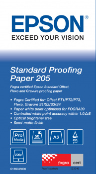Standard Proofing Paper, DIN A2, 205g/m², 50 Sheets