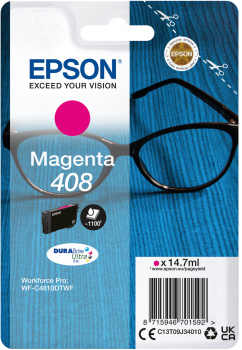 408 Brille DURABrite Ultra Single Magenta Tinte