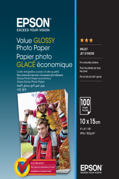 Value Glossy Photo Paper - 10x15cm - 100 Blätter