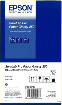 SureLab Pro Paper Glossy 250 10" 2rolls