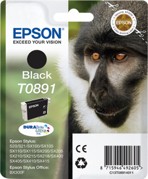 T0891 Affe DURABrite Ultra Single Black Tinte