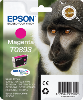 T0893 Affe DURABrite Ultra Single Magenta Tinte