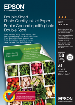 Double-Sided Photo Quality Inkjet Paper - A4 - 50 Sheets