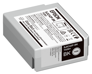 SJIC42P-BK Ink cartridge for ColorWorks C4000e BK (Black)