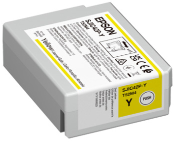 SJIC42P-Y Ink cartridge for ColorWorks C4000e ( Yellow)
