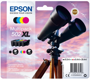Multipack 4-colours 502XL Ink