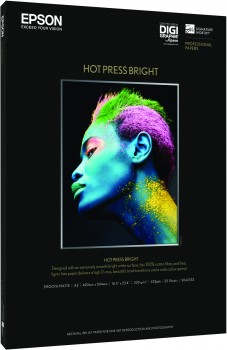 Hot Press Bright, A3+, 25 Sheets