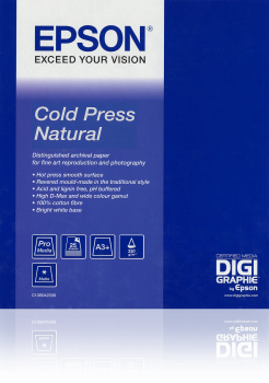Cold Press Natural, DIN A2, 25 Sheets