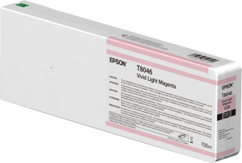 Singlepack Vivid Light Magenta T804600 UltraChrome HDX/HD 700ml