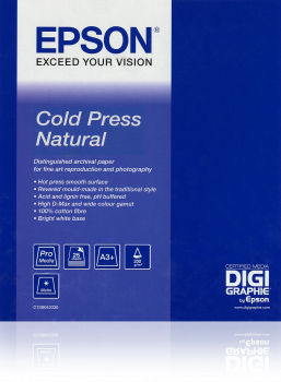 Cold Press Natural 17"x 15m