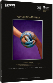 Velvet Fine Art Paper, A3+, 260g/m², 20 Sheet