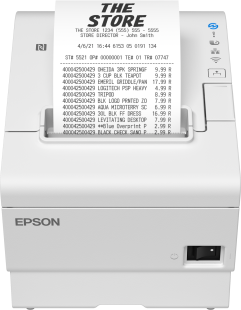 Epson TM-T88VII (131): USB, Eth, PowerUSB, Buzz, White