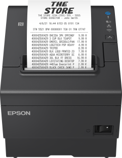 Epson TM-T88VII (112): USB, Eth, Serial, PS, Buzz, Black