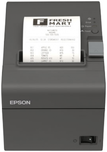 Epson TM-T20II (002A0): Built-in USB + Serial, PS, EDG, UK - Epson