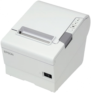 Epson TM-T88V-iHub Intelligent Printer, White, EU