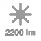 2200 Lumens