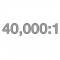 40,000:1