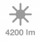 4200 Lumens