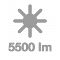 5500 Lumens